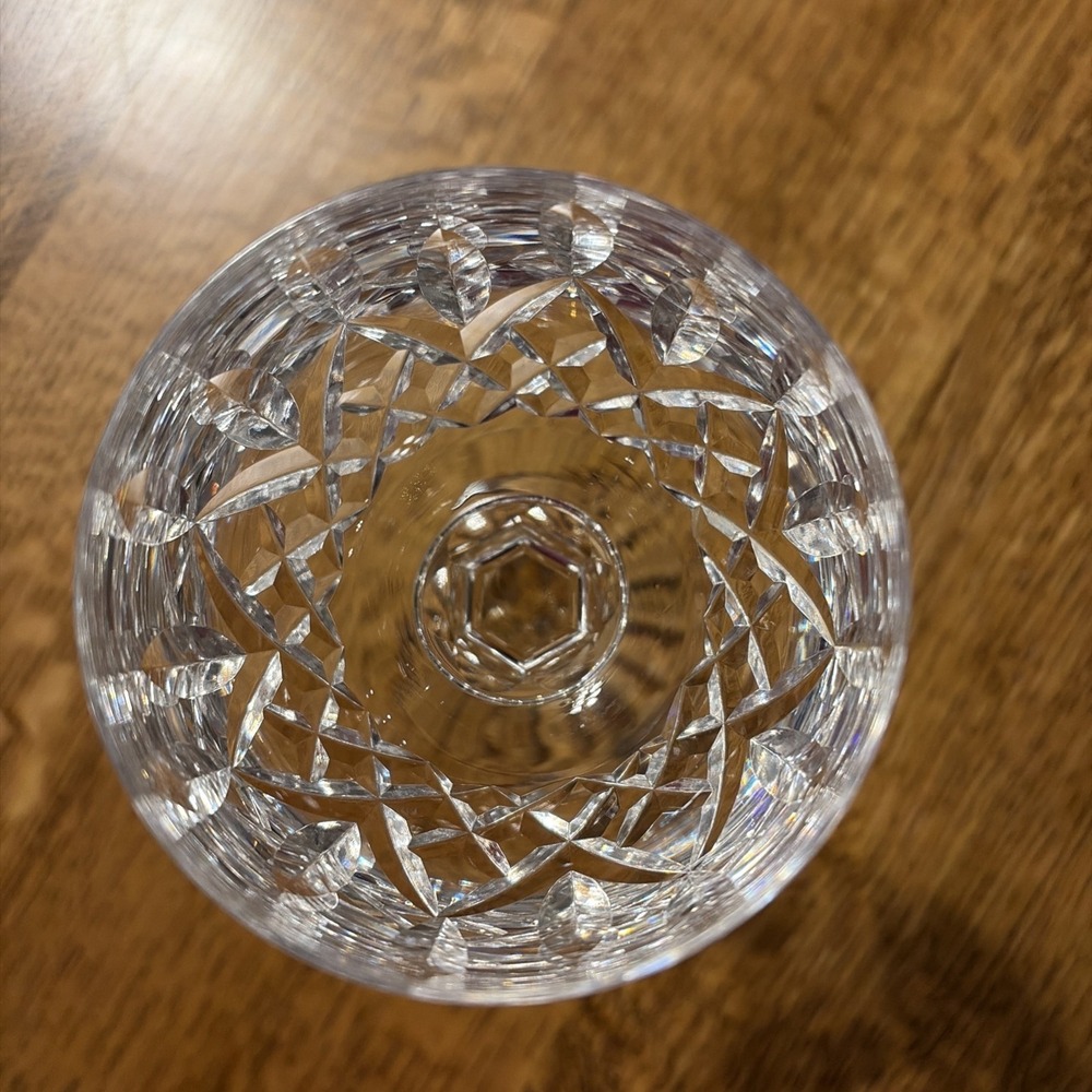 1 Vintage Waterford Cut Crystal 7 3/8" Hock / Balloon Wine Glasses LISMORE - Picture 2 of 7